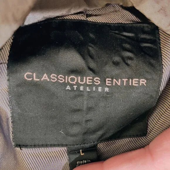 Classiques Entier Atelier Lightweight Women's Jacket, Size L, Gently Used - Picture 7 of 8